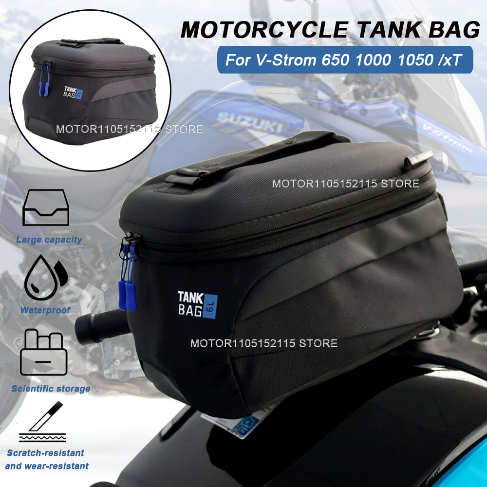 Magnetic Tank Bag - Nowa Torba Motocyklowa na Bak Suzuki