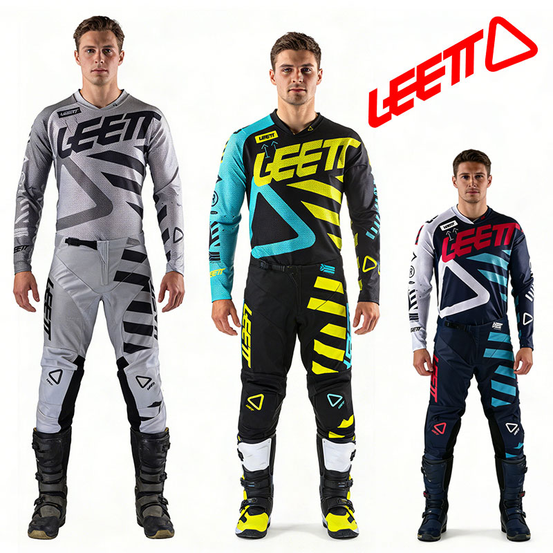 Motorcycle Gear Outfit - Zestaw Odzieży Motocrossowej Szary Imię Numer
