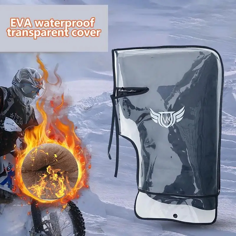 Motorcycle Gear For Winter - Motocykl Skuter Rower Wiatroszczelny Przeciwdeszczowy Zimowy