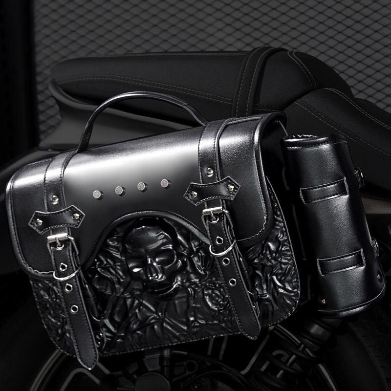 Motorcycle Gear Essentials - 1 szt. Czaszka boczna torba motocyklowa