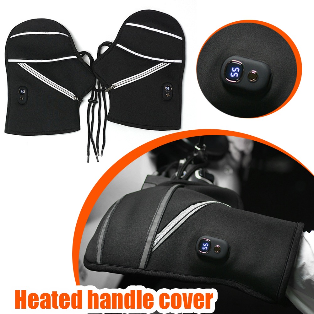 Motorcycle Gear For Winter - Ochraniacze na kierownicę motocykla, zimowe, podgrzewane,