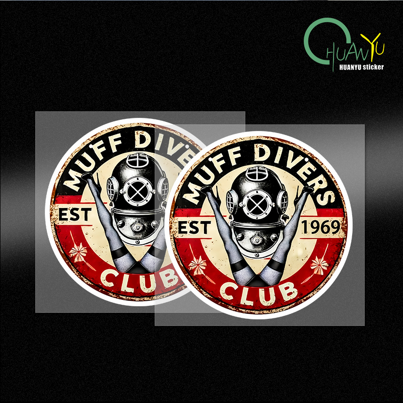 Motorcycle Gear Used - Retro Pipe Diving Club Dekoracja Znak