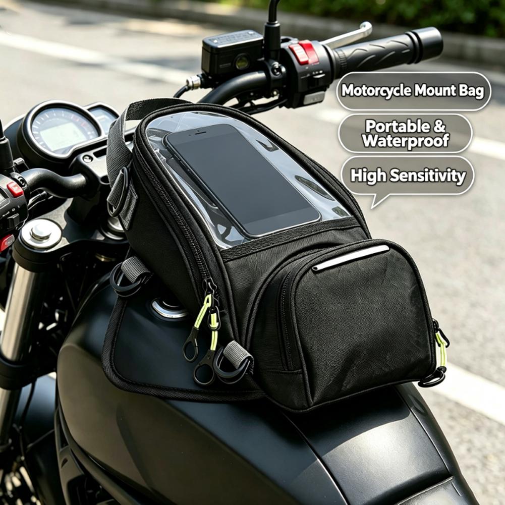 Torba na zbiornik motocykla z  – Magnetic Tank Bag recenzja i cena