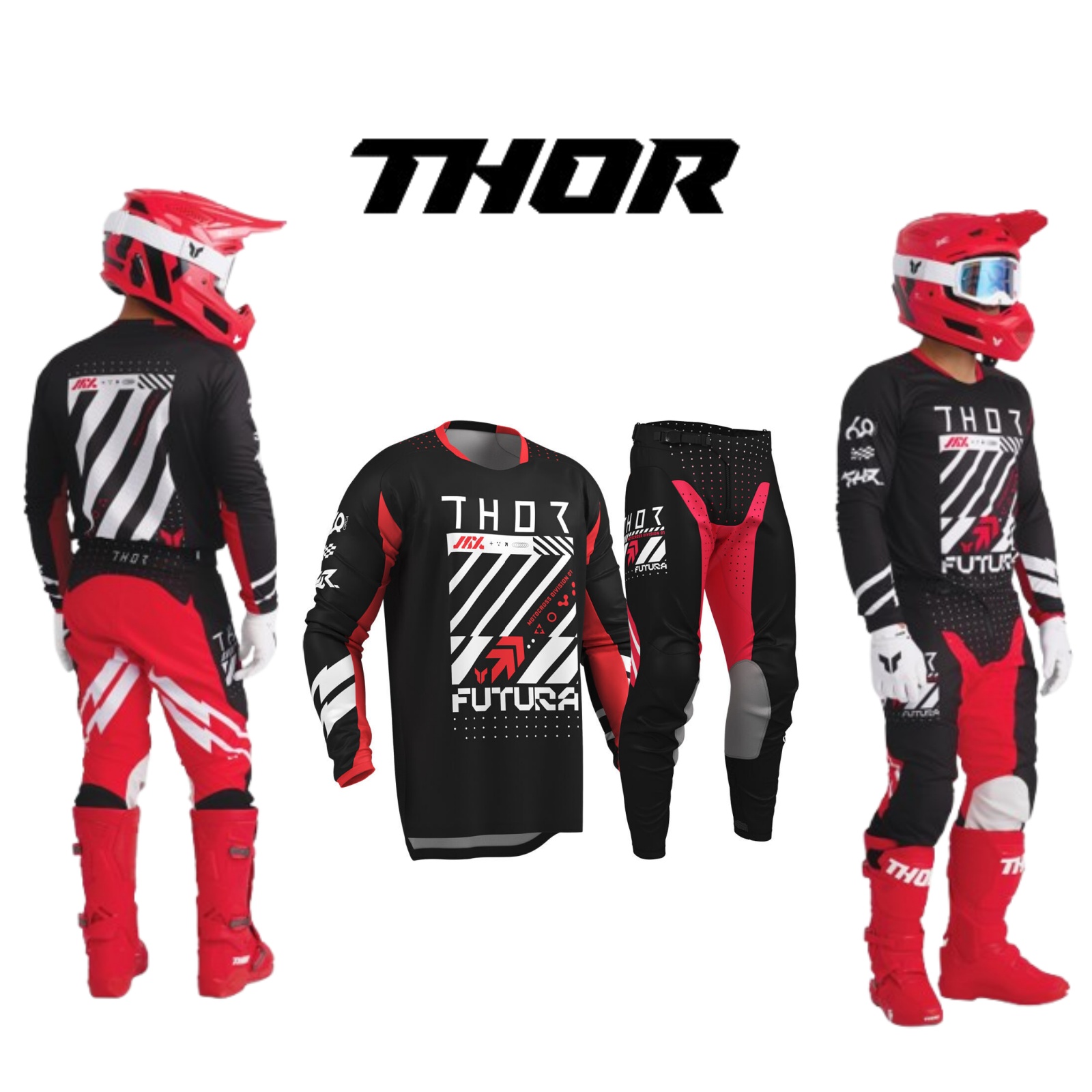 Zestaw Wyścigowy Motocrossowy  – Motorcycle Gear Outfit recenzja i cena