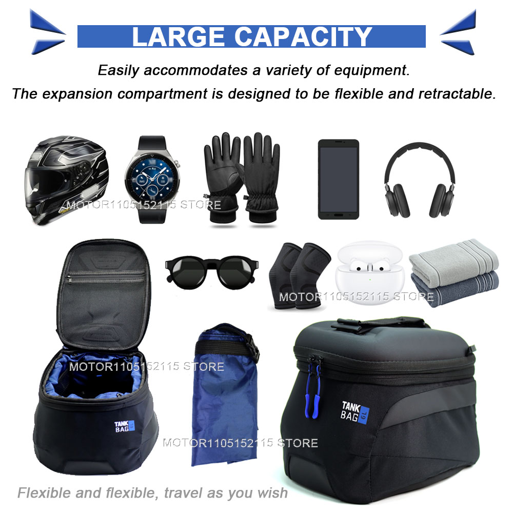 Nowa Torba Motocyklowa na Bak  – Magnetic Tank Bag recenzja i cena