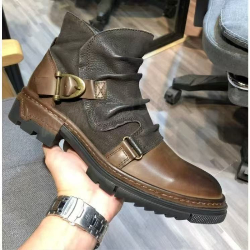 Gorące Retro Męskie Skórzane B – Motorcycle Gear Used recenzja i cena