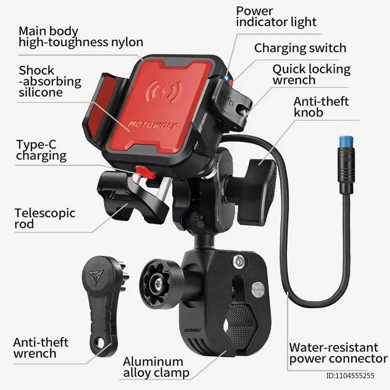 Uchwyt na telefon motocyklowy  – Motorcycle Gear Adventure recenzja i cena
