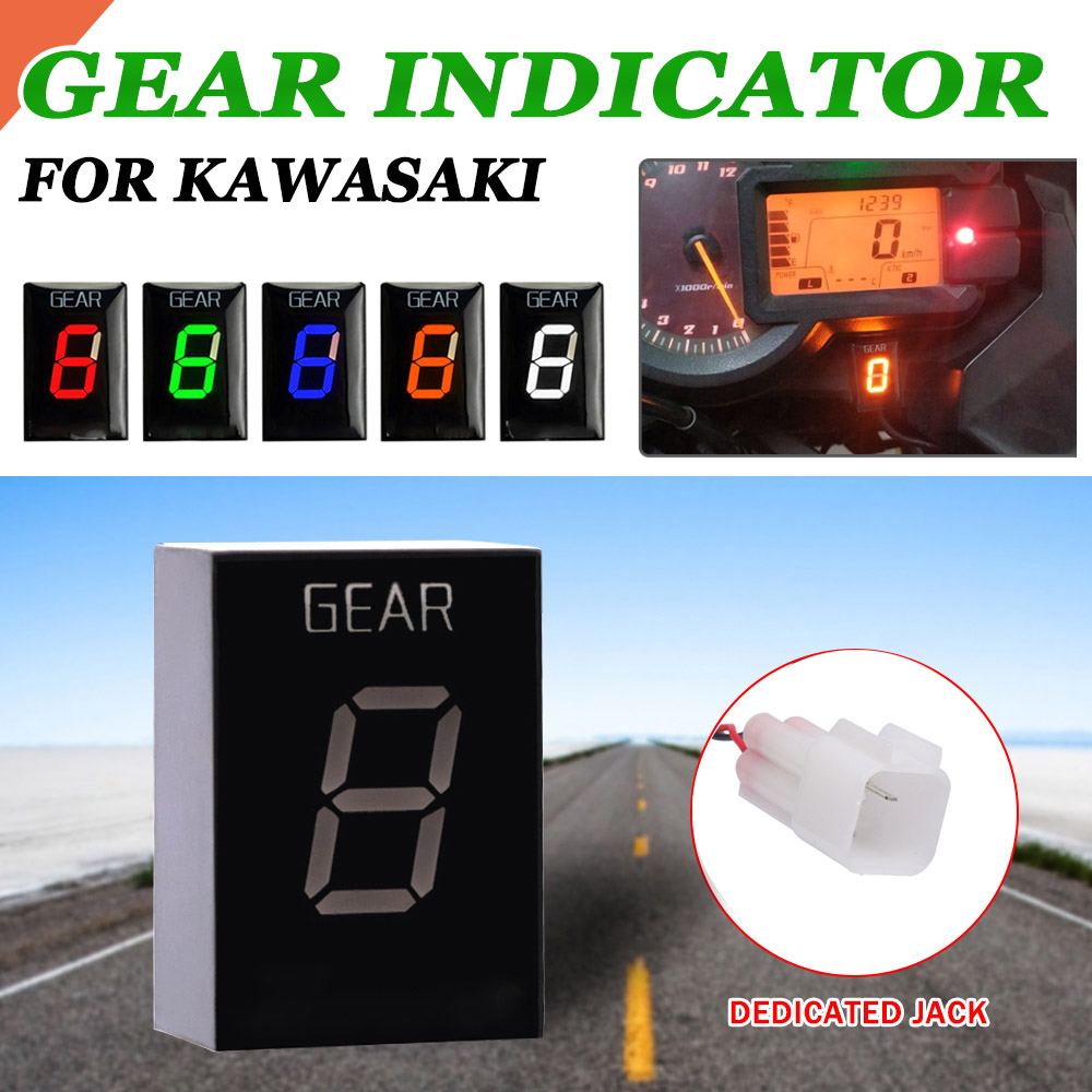 1-6 wskaźnik biegów dla Kawasa – Motorcycle Gear Used recenzja i cena